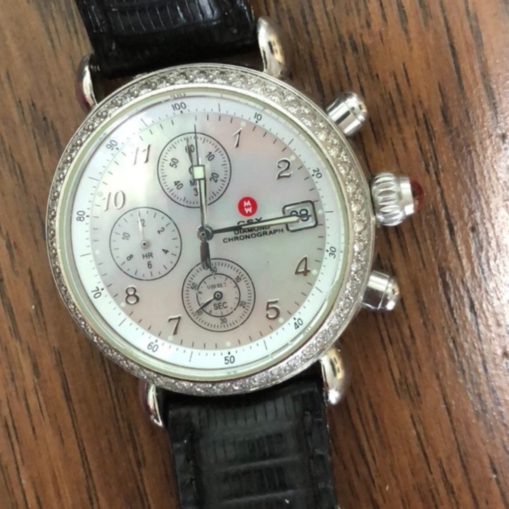 💎Great condition Michele CSX diamond watch 💎